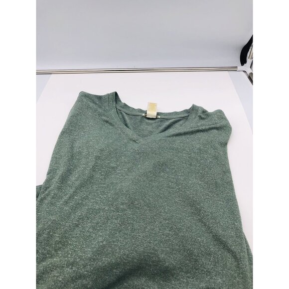 Matty M Ladies' Cozy V-Neck Top Super Soft Sweater Pullover (Heather Blush, XXL) - Picture 3 of 4